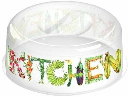 IDILAND Bergamo крышка д/свч бесцветный декор 25см 221118101/00